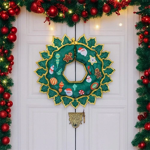 Yılbaşı Kapı Süsü Folyo Balon