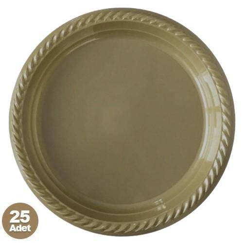Gold 25'li Plastik Tabak 