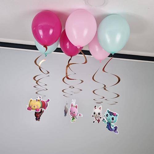 Gabby'nin Hayal Evi Balonlu Tavan Süsü 6'lı