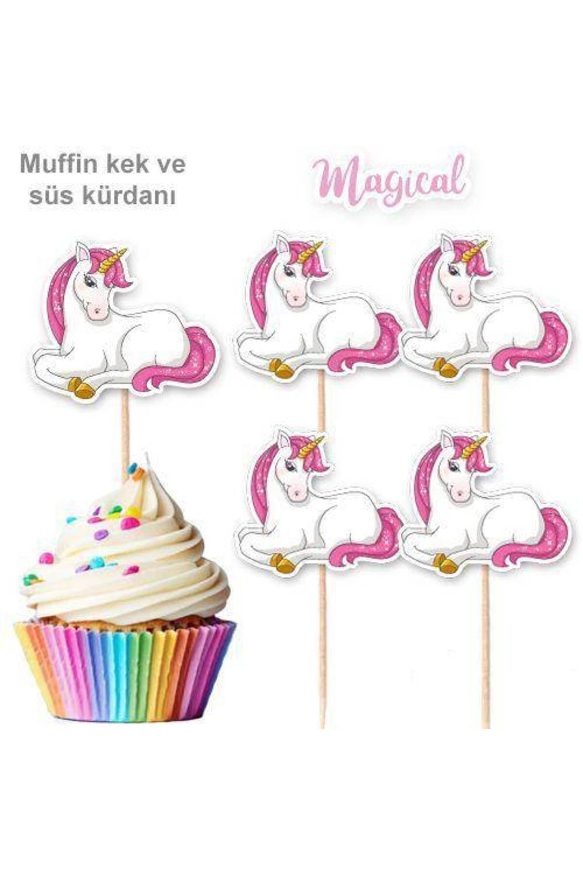 Unicorn Şekilli Kürdan (10 Adet)