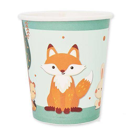 Orman Temalı Bardak 8 adet