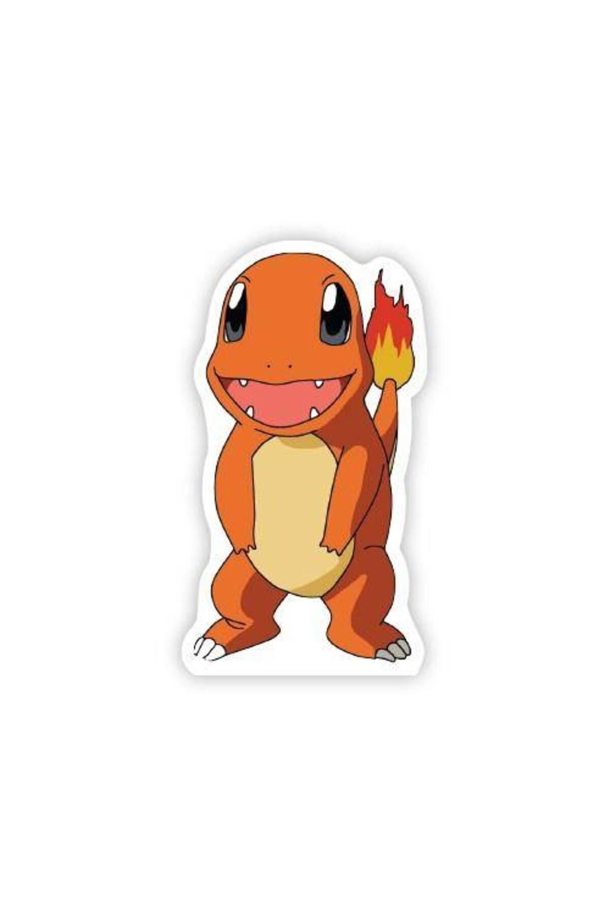 Pokemon Charmander Ayaklı Pano 34x19 Cm
