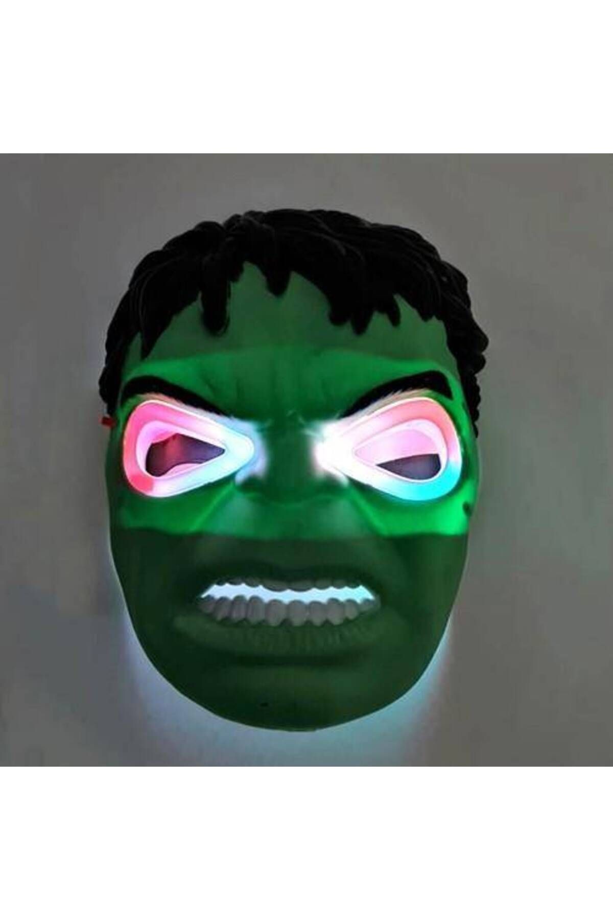 Hulk Işıklı Plastik Maske 1 Adet