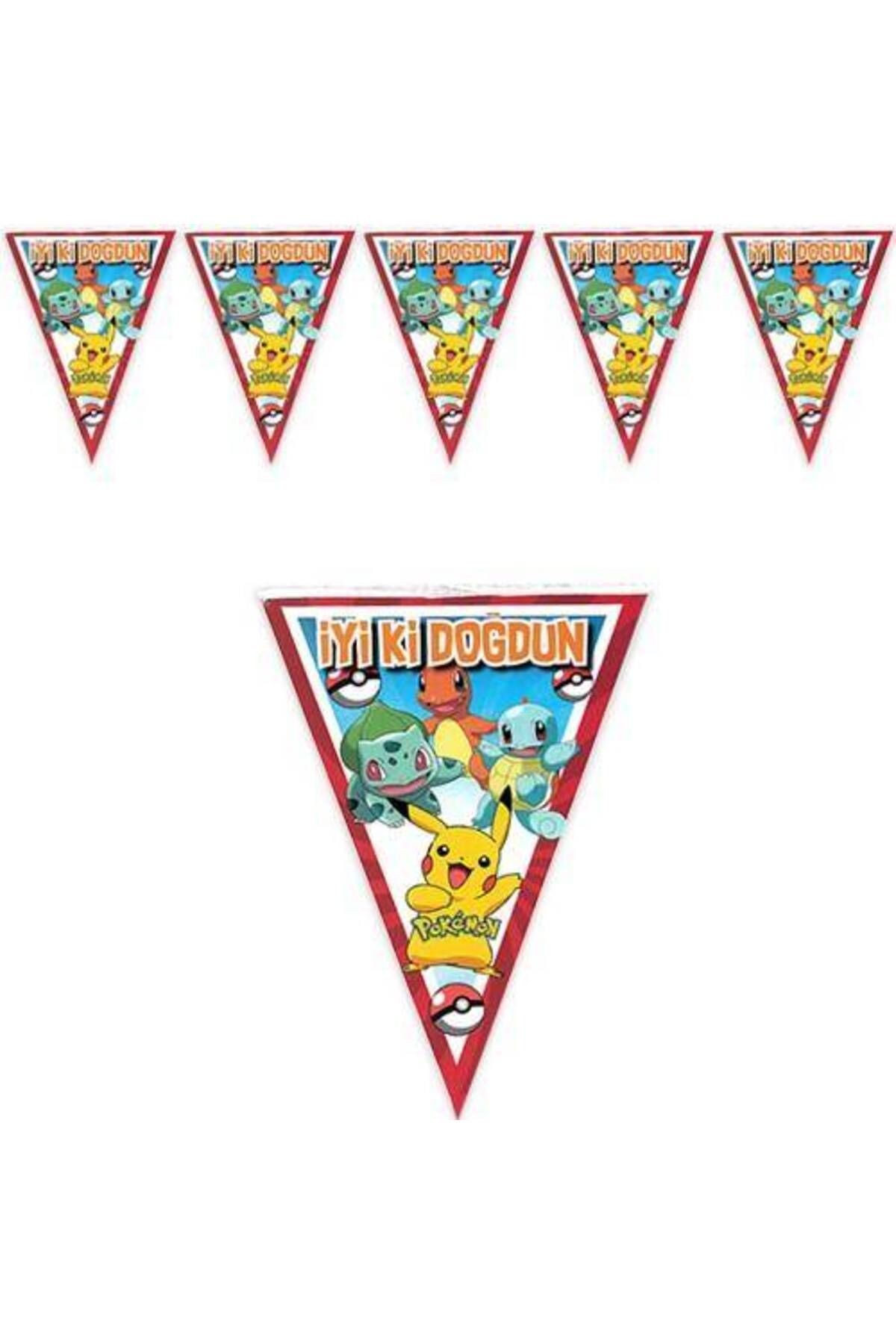 Pokemon Flama Bayrak 2 Metre