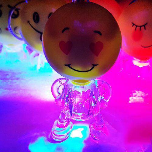 Emoji Işıklı Anahtarlık 1 Adet