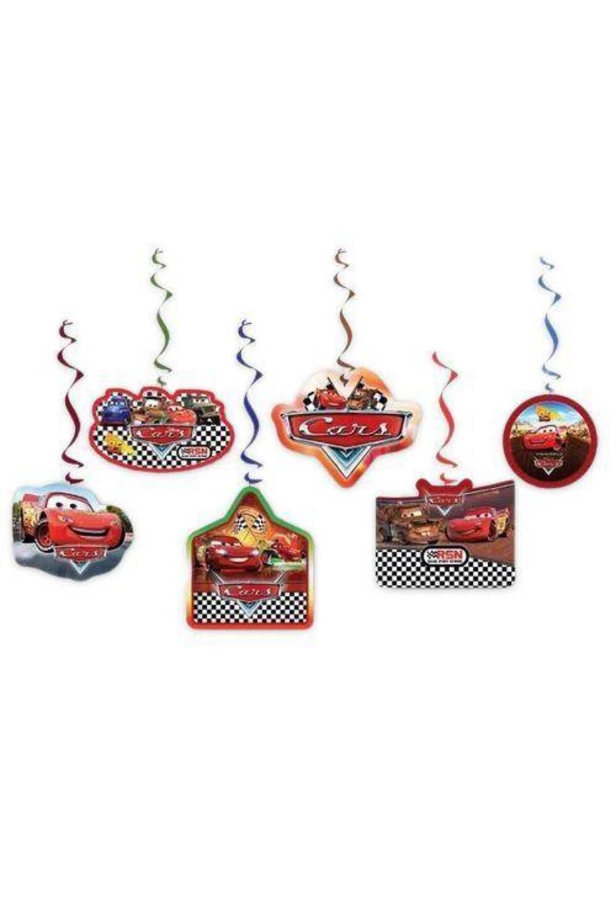 Cars Asmalı Tavan Süsü (6 Adet)