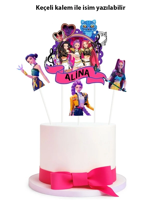 K-POP Huntr/x Pasta Süsü 5'li 