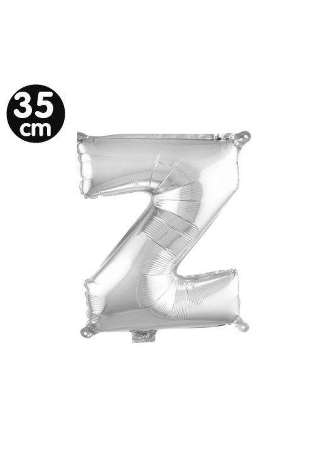 35 Cm Gümüş Z - Harf Folyo Balon