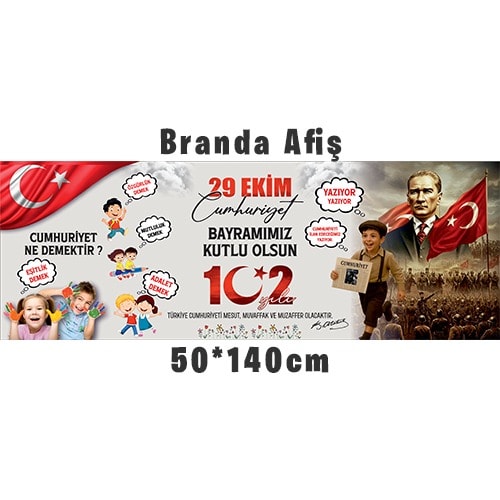 29 Ekim 102. Yıl Afişi