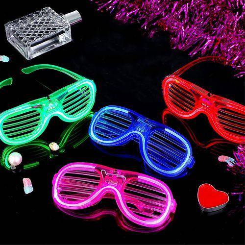 Led Işıklı Gözlük Pembe - 1 Adet