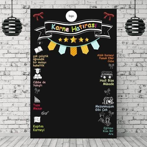 Karne Hatırası Renkli Afiş 100*150 cm
