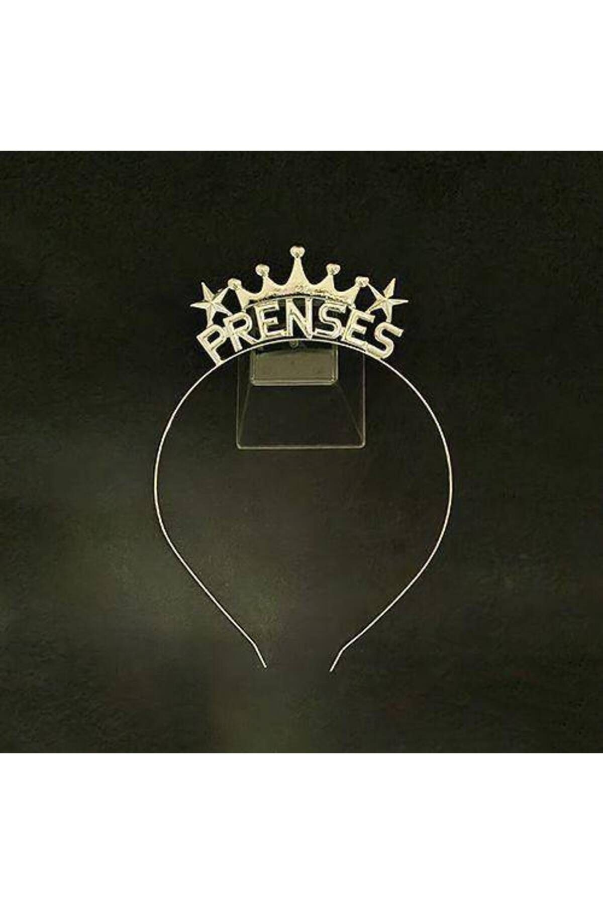 Prenses Metal Taç Gümüş