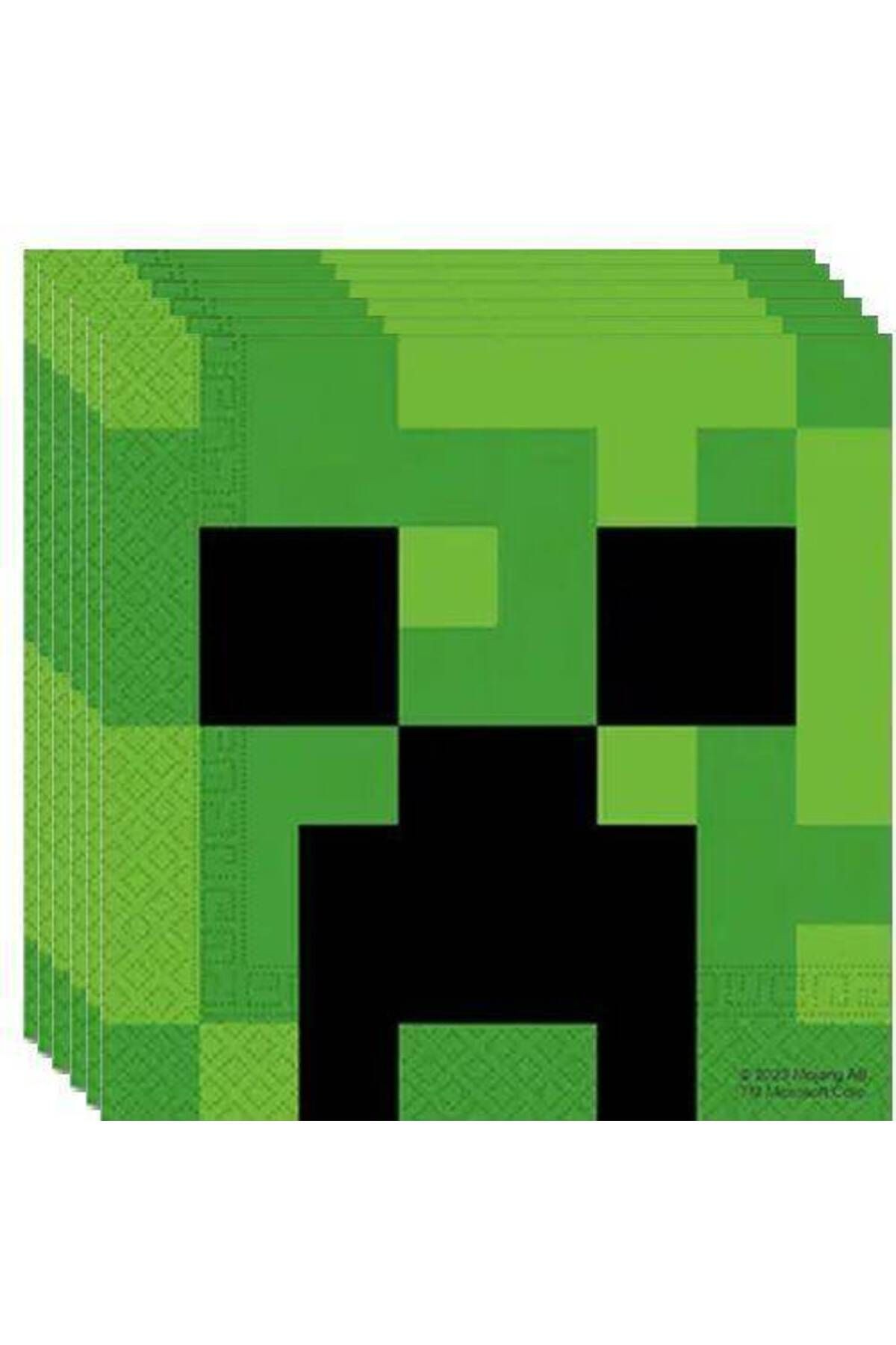 Minecraft Peçete 16 Adet
