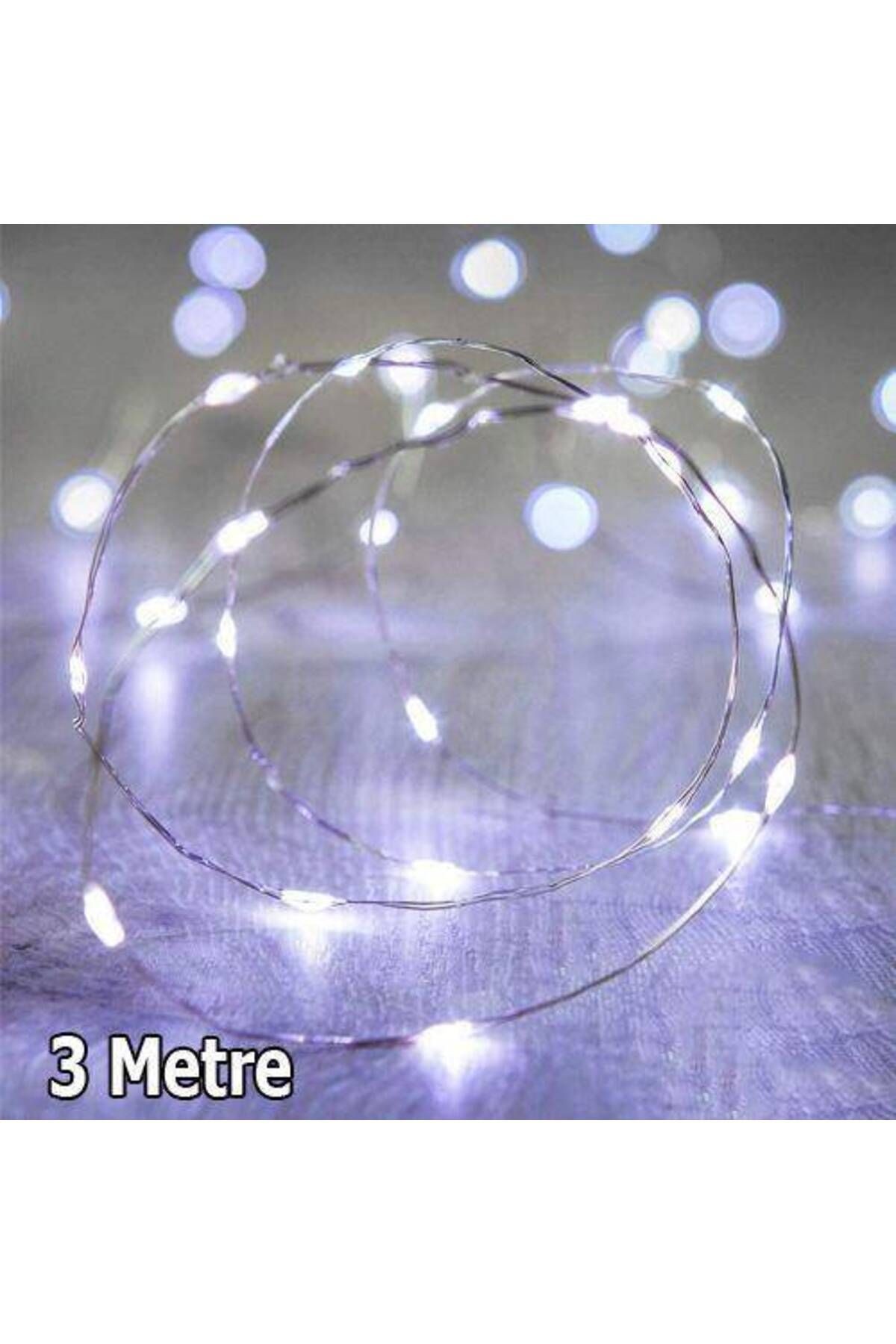 3 Metre Beyaz Peri Led Işık