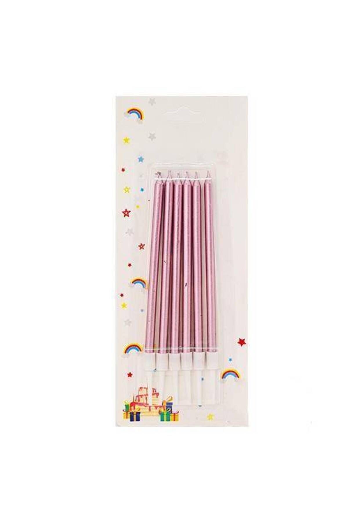 Simli Pasta Mumu Pembe 6 Adet