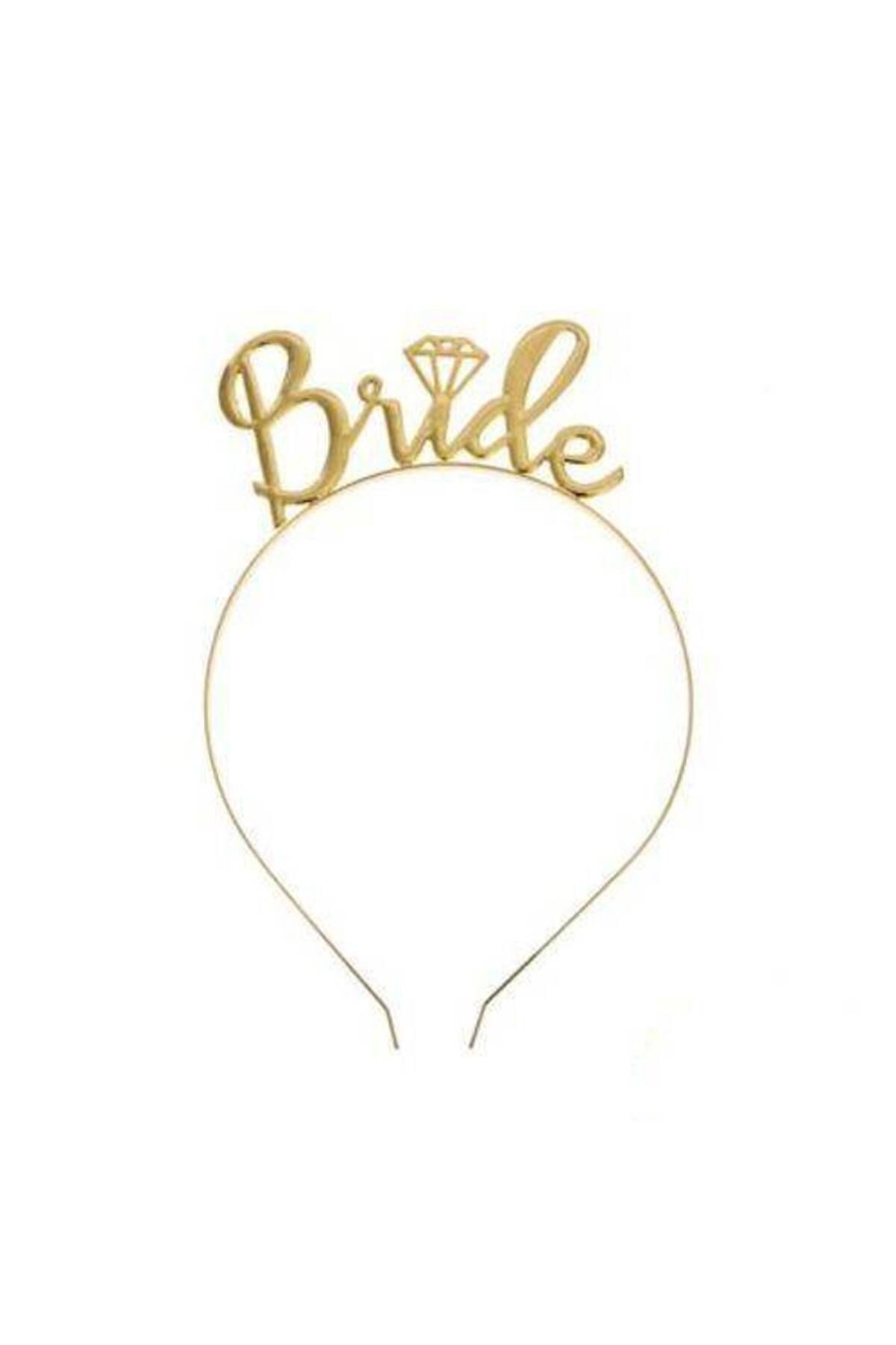 Bride Metal Taç Gold