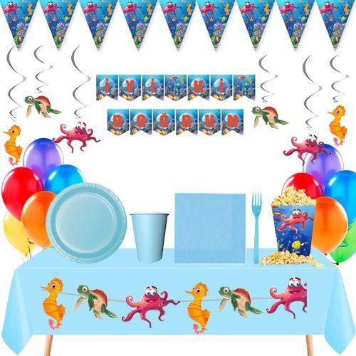 Deniz Canlıları 16 Kişilik Ekonomik Parti Seti