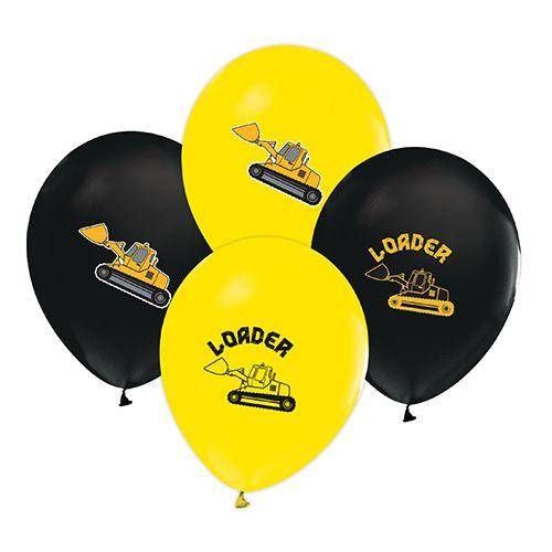 İnşaat Temalı Baskılı Balon (8 adet)