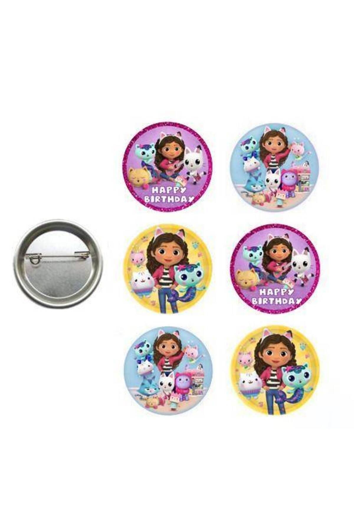 Parti Rozeti 6 Adet Gabby'nin Hayal Evi