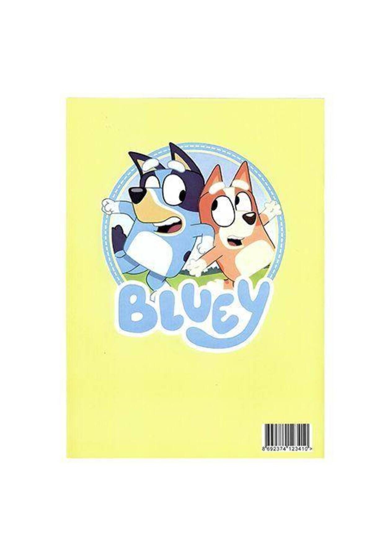 Stickerlı Bluey Boyama Kitabı 16 Sayfa