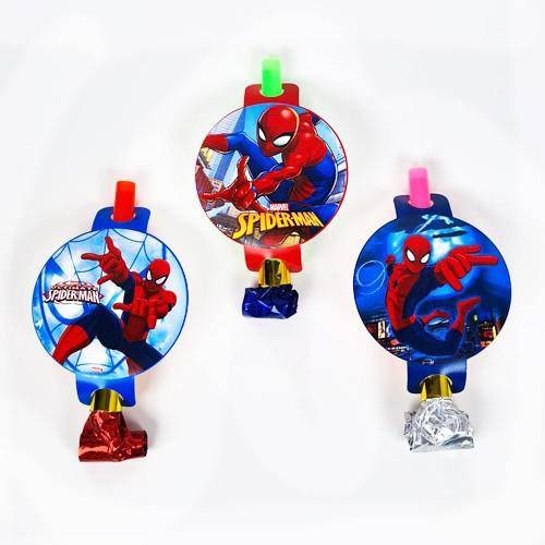 Spiderman Parti Düdüğü (6 adet)