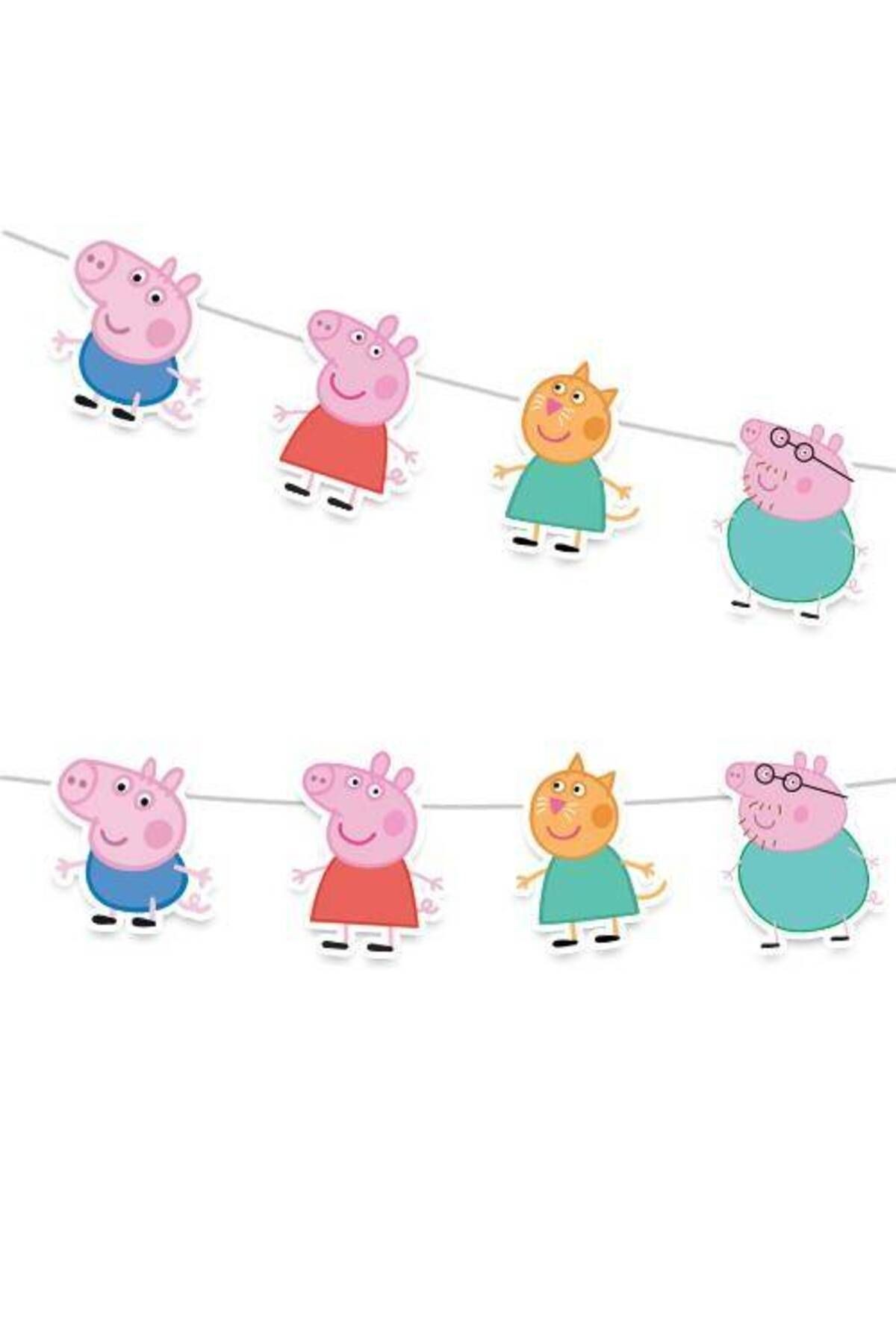 Peppa Pig  Dekoratif Banner 150x19 cm