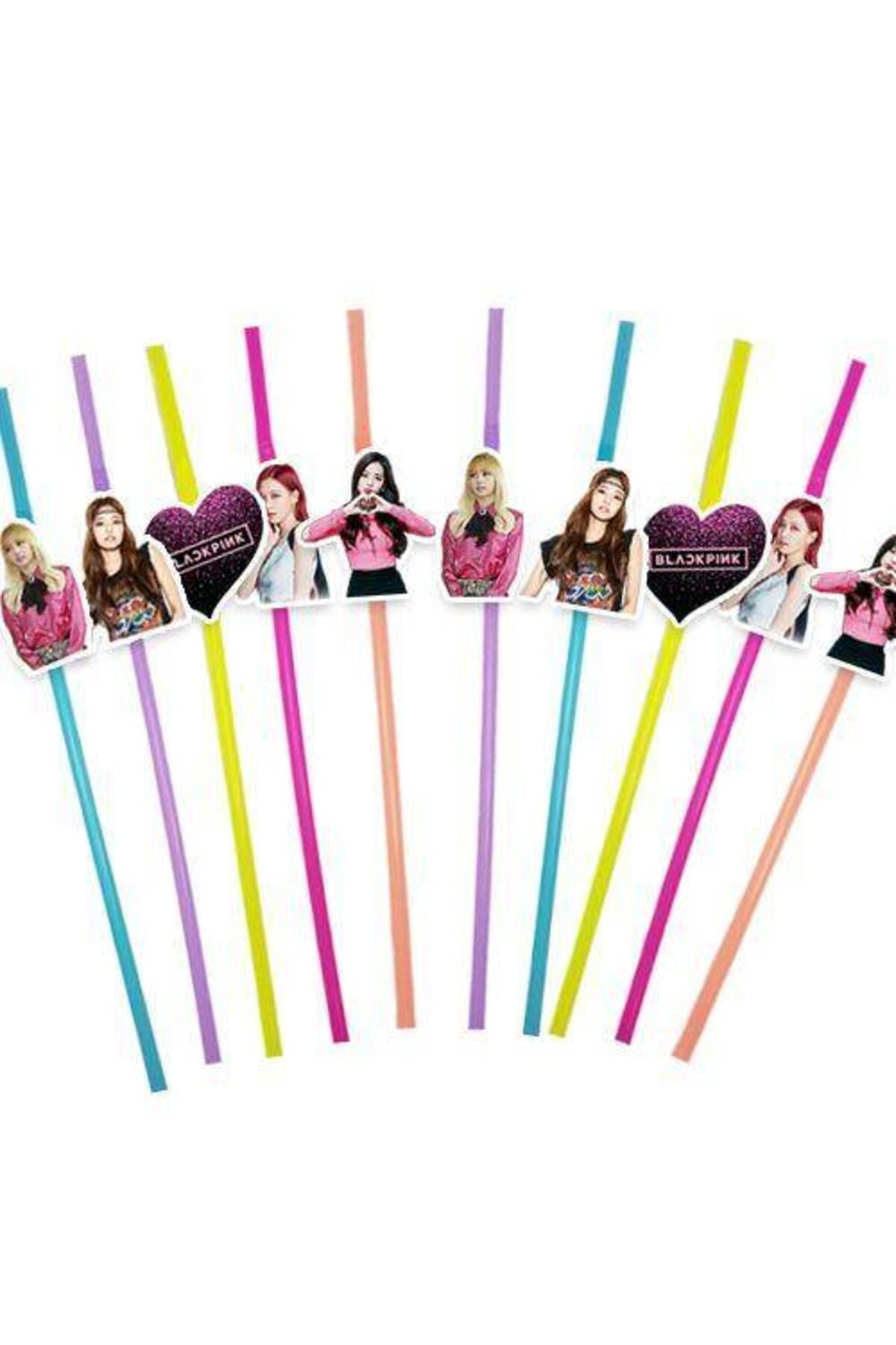 Black Pink Artistik Pipet (10 Adet)