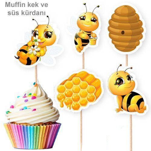 Arı Temalı Şekilli Kürdan 10 Adet