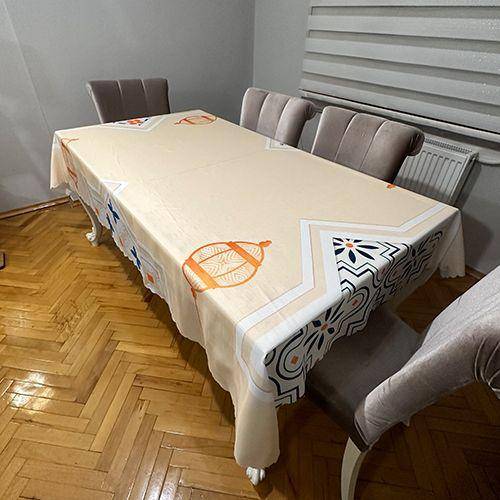 Ramazan Masa Örtüsü Krem 160*220 cm