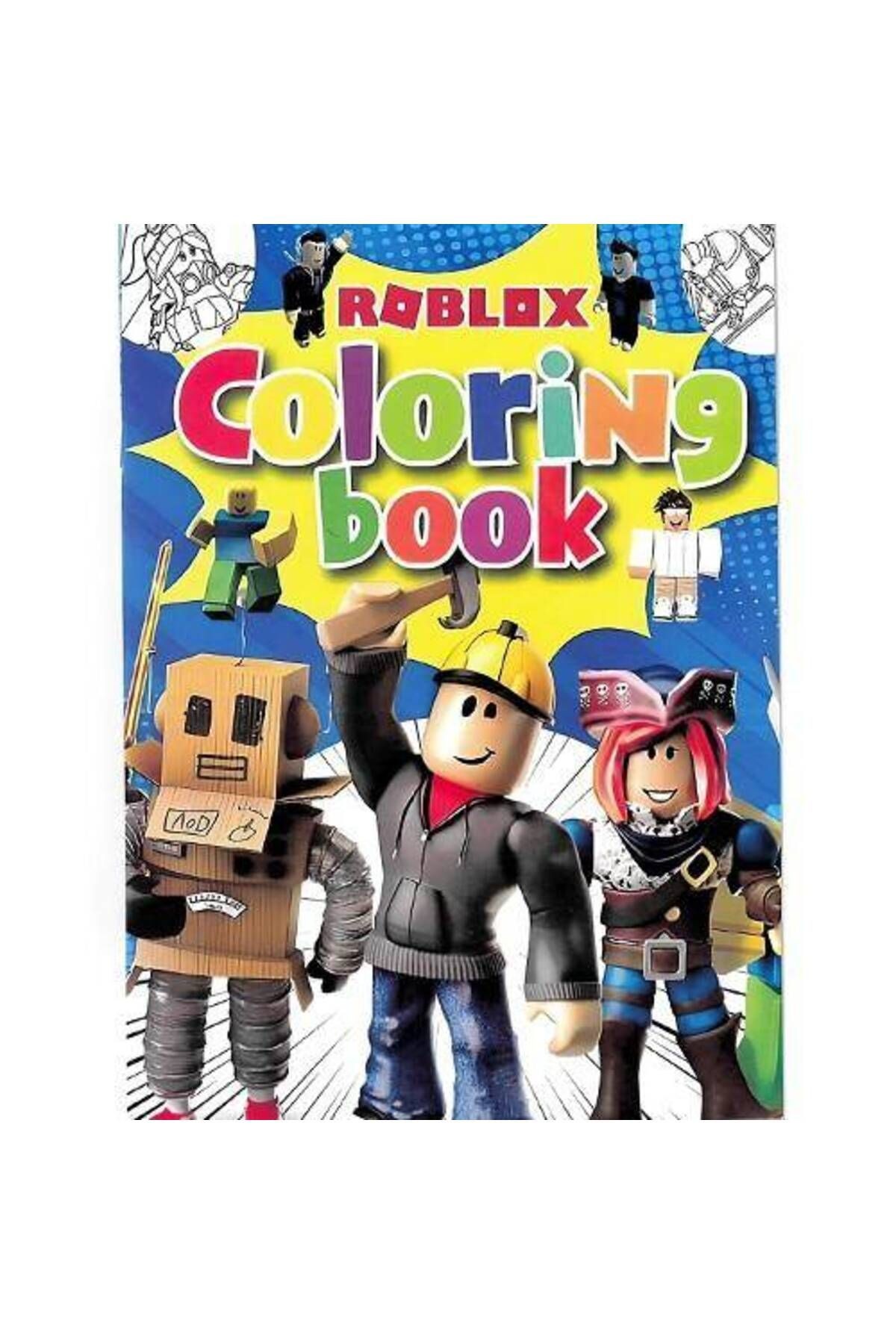 Stickerlı Roblox Boyama Kitabı (16 SAYFA)
