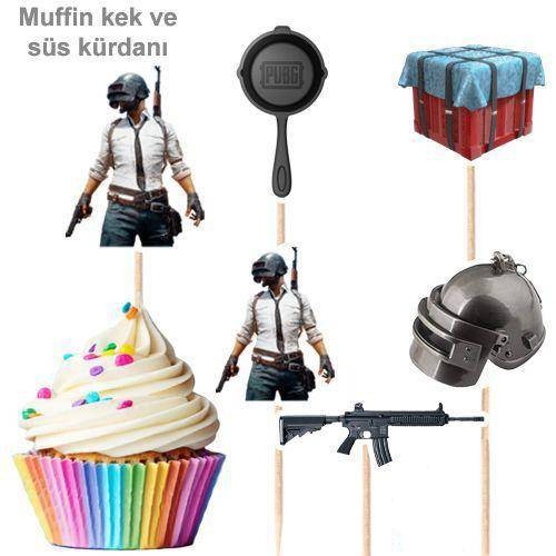 PUBG Şekilli Kürdan (10 Adet)