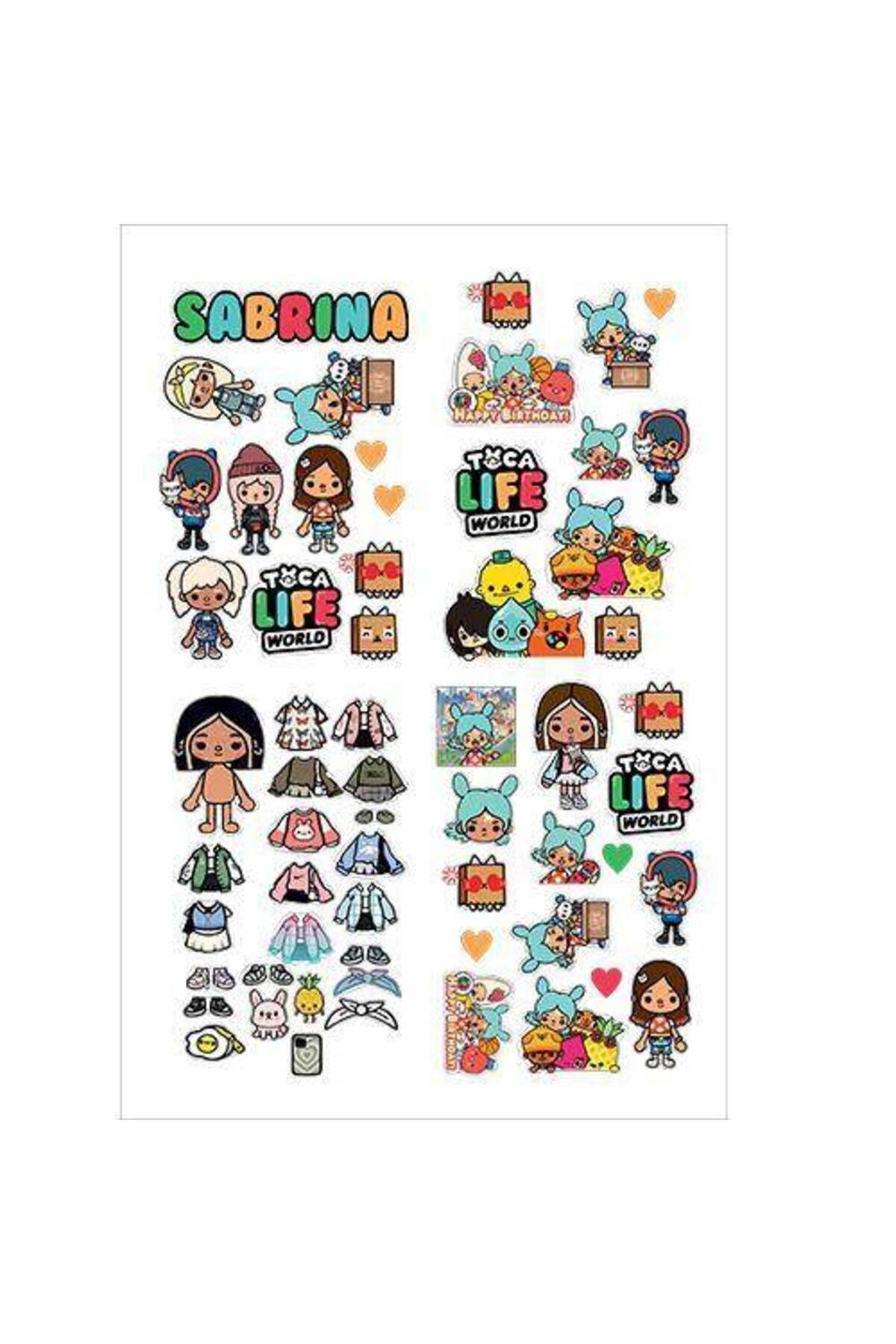 Toca Boca Sticker 33*48 cm