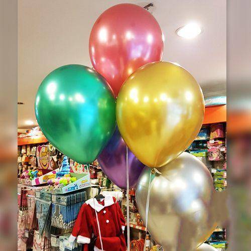 Pembe Krom Balon 5 Adet (30 cm)