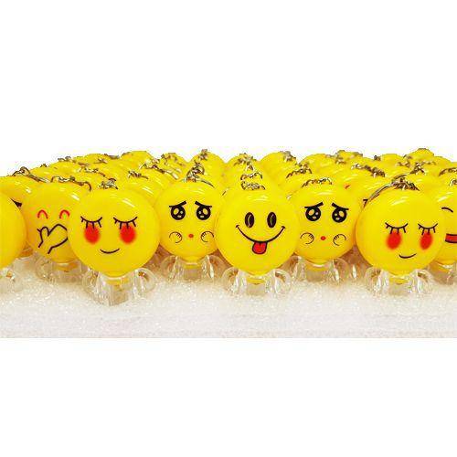 Emoji Işıklı Anahtarlık 1 Adet