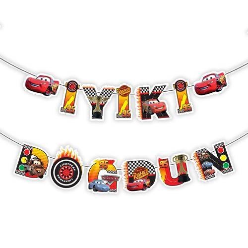Cars İyi ki Doğdun Yazısı 210 cm