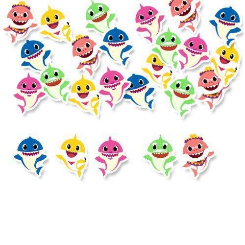 Baby Shark 25'li Masa Konfetisi 