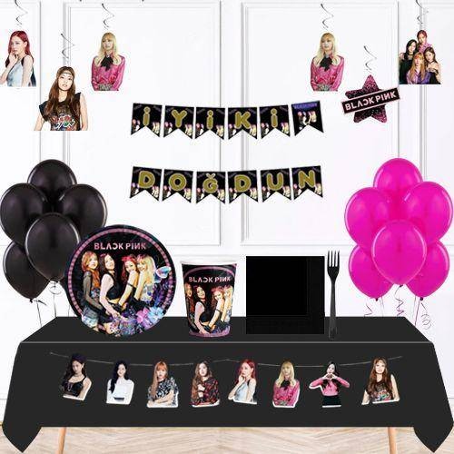 Blackpink Doğum Günü Parti Seti 24 Kişilik