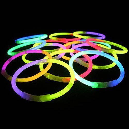 Işıklı ve Fosforlu Neon Bileklik 50 adet