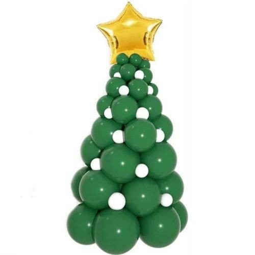 Yılbaşı Çam Ağacı Balon Yapım Malzemeleri