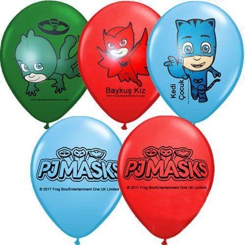 Pijamaskeliler Balon 10 Adet