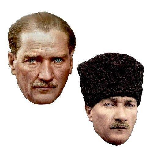 Atatürk 6'lı Kağıt Maske