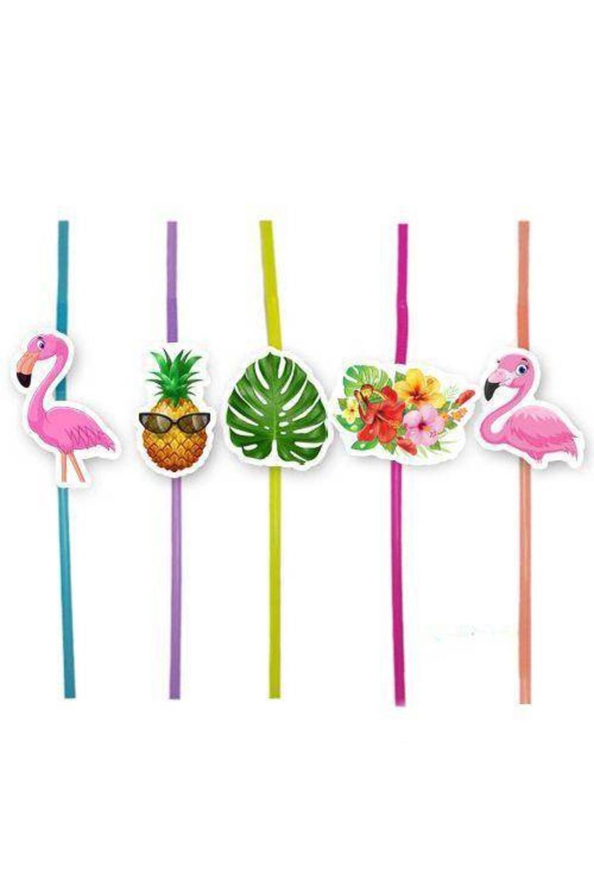 Flamingo Artistik Pipet (10 Adet)