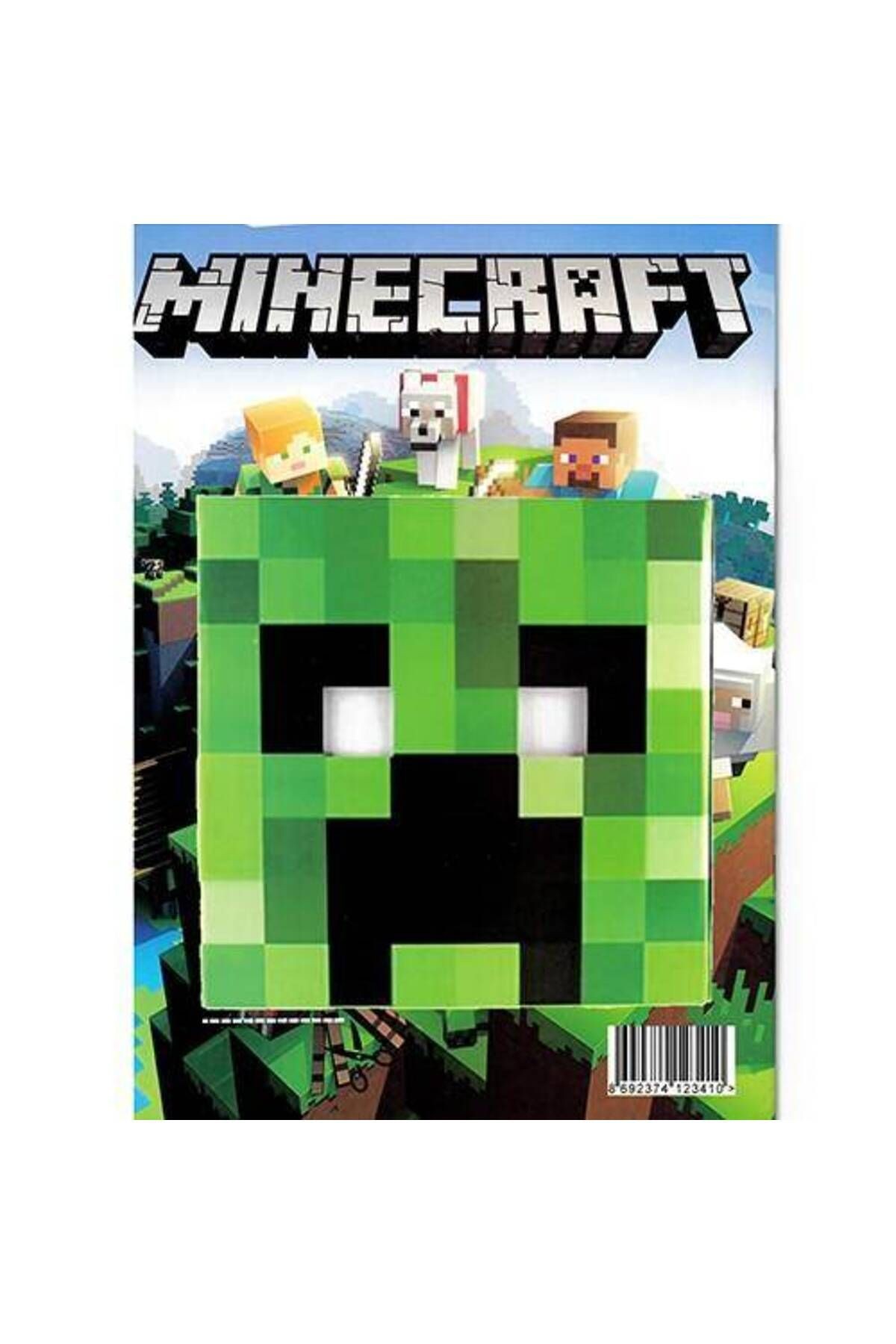 Minecraft Boyama Kitabı Stickerlı (16 Sayfa)