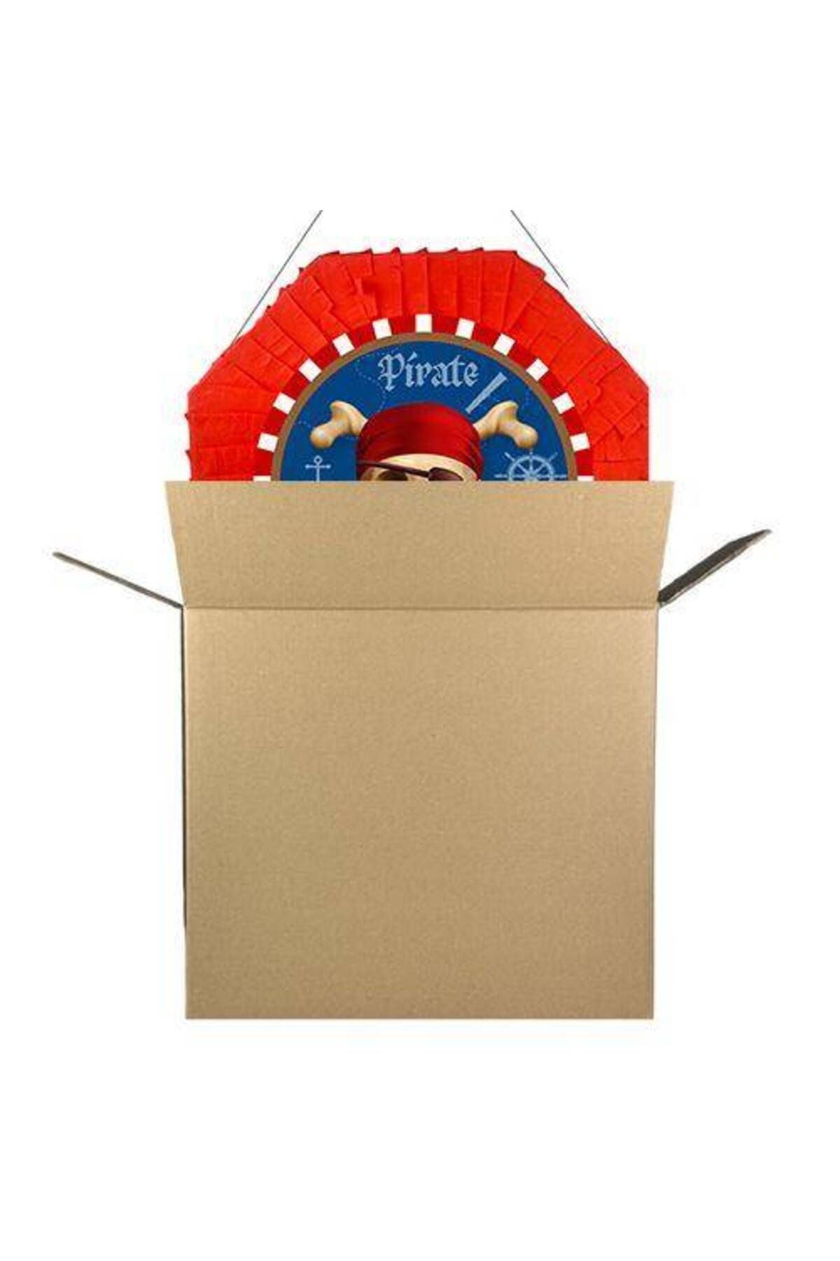 Korsan Temalı Pinyata 42 Cm + Sopası