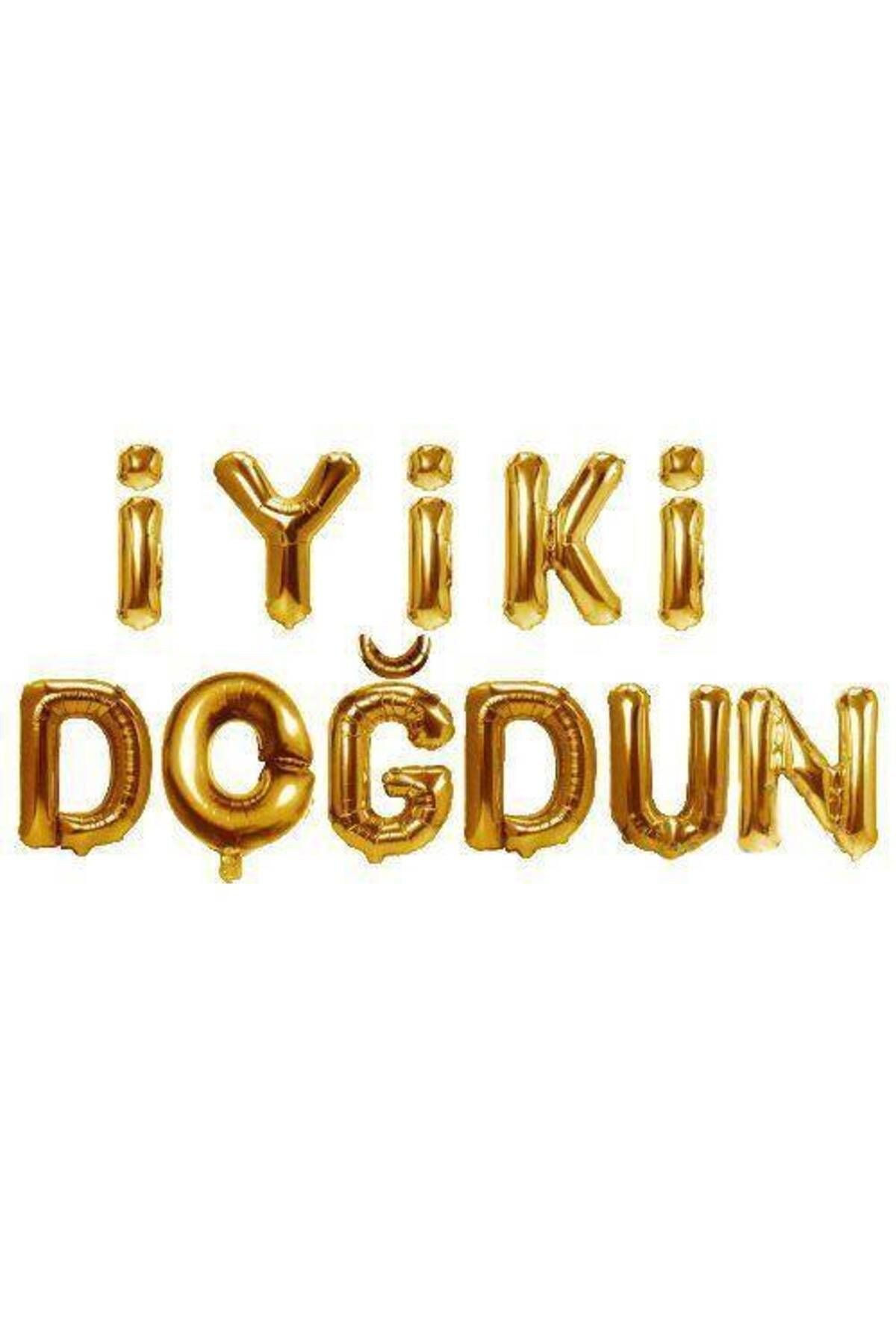 İyi Ki Doğdun Folyo Balon Gold (35 CM)