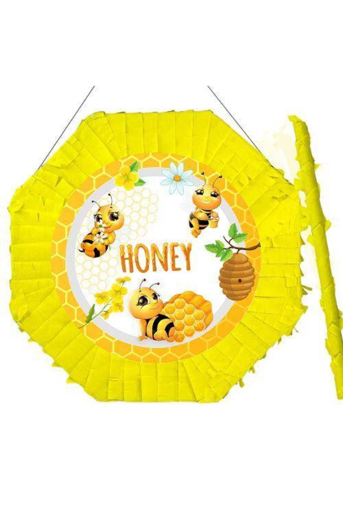 Pinyata Arı Temalı 42 Cm Sopası