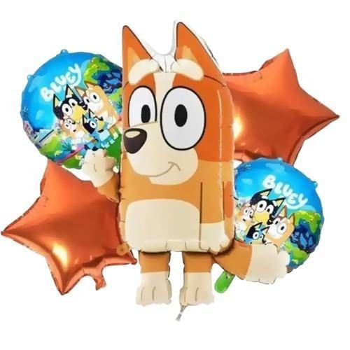 Bluey Chilli 5’li Parti Folyo Balon Seti