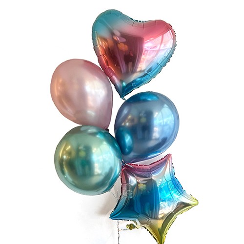Gökkuşağı Uçan Balon Demeti