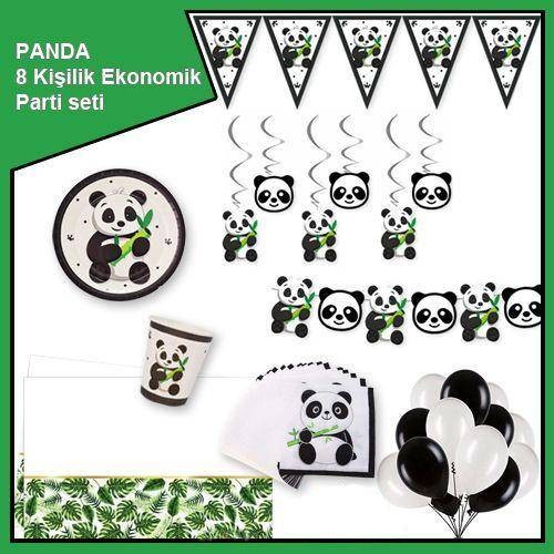 Panda 8 Kişilik Ekonomik Parti Seti