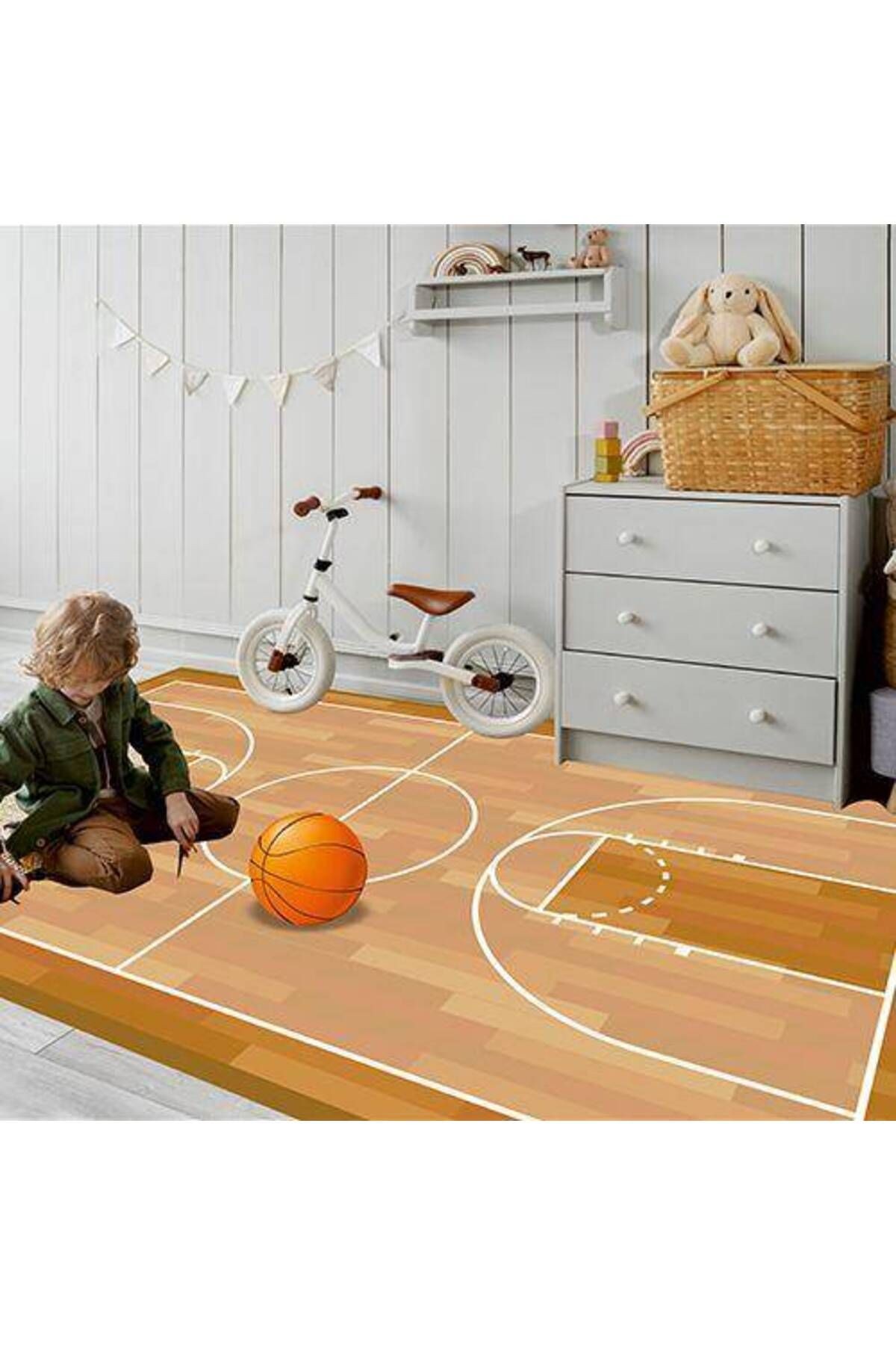 Basketbol Temalı Yer Kaplama Branda 160*240 cm